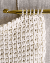 Cargar imagen en el visor de la galería, CROCHET TUNECINO NATURAL Nº6