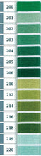 Cargar imagen en el visor de la galería, HILO BORDAR MOULINE TONOS VERDES 200-294