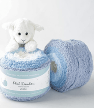 Cargar imagen en el visor de la galería, KIT CHAL LANA BEBE RIZO CON OSO