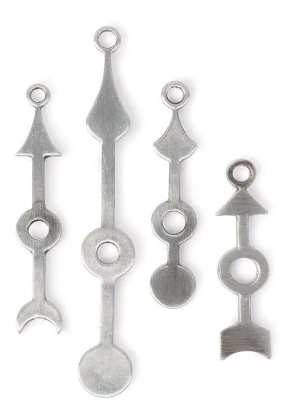 SET CHARMS PUNTEROS DEL RELOJ