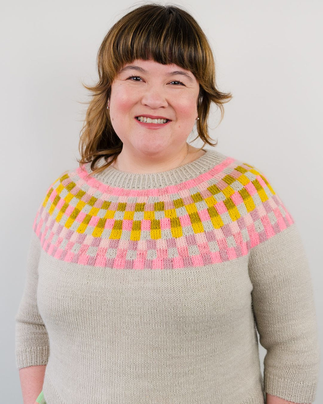 Clase: INTARSIA CON AIMÉE GILLE