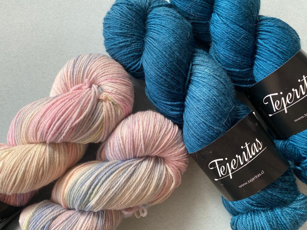 KIT MKAL 2024: Go Go Dynamo - TEJ MERINO SOCK FINGERING + MNSW SPORT