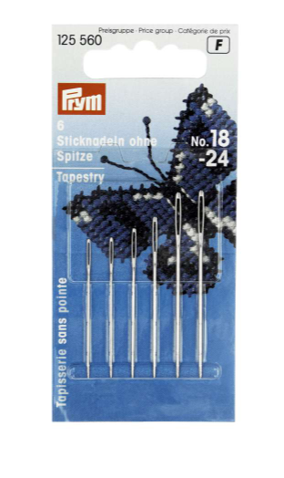 AGUJAS BORDAR SURTIDA TAPICERIA SIN PUNTA Nº 18-24