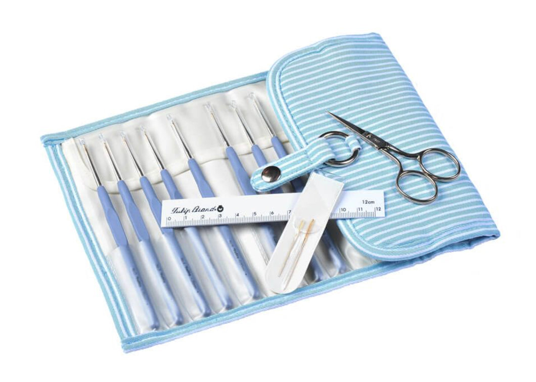 SET CROCHET ETIMO STEEL SILVER