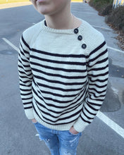 Cargar imagen en el visor de la galería, Patrón Seaside sweater junior

